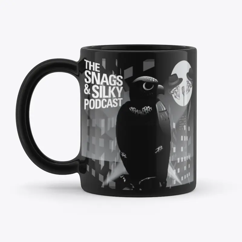 The Snags and Silky Noir Mug